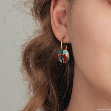 Серьги Fiore Luna,, AE03784-3 G Серьги Fiore Luna,, AE03784-3 G